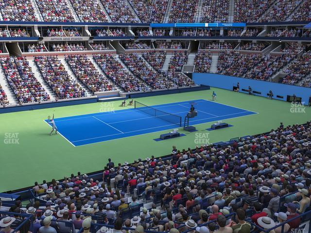 Seating view for Arthur Ashe Stadium Section Suite 232