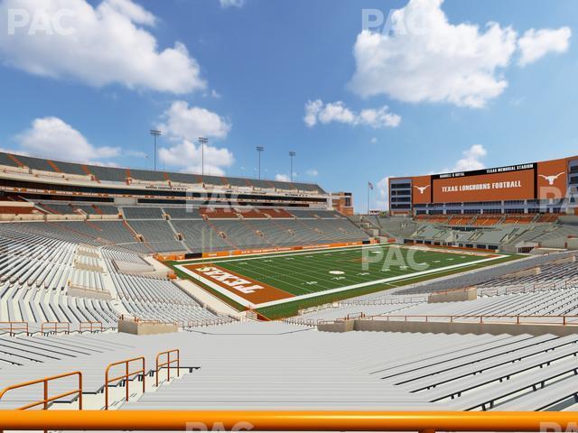 Seating view for Darrell K Royal - Texas Memorial Stadium Section 13