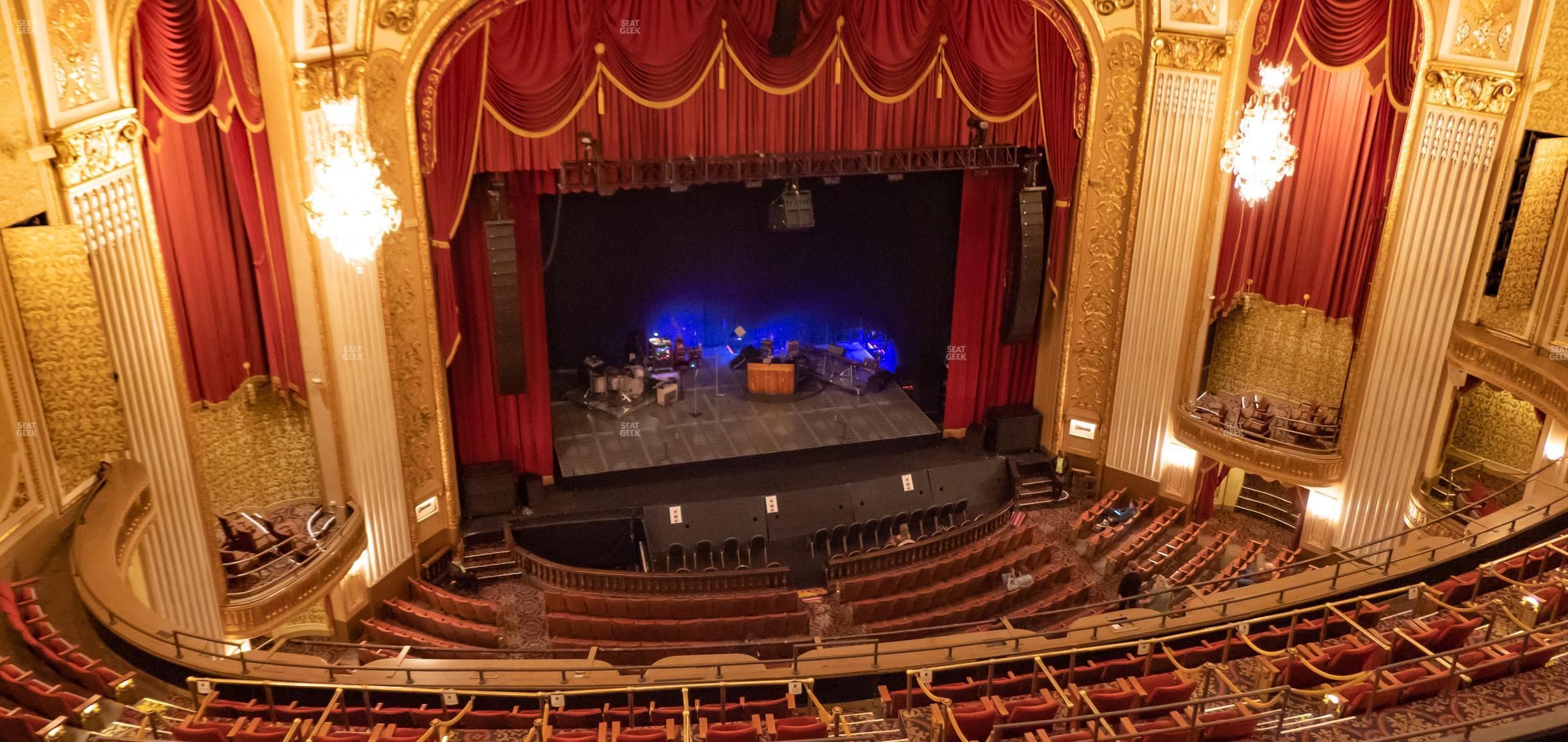 Seating view for Orpheum Theatre - Memphis Section Lower Gallery Left Center