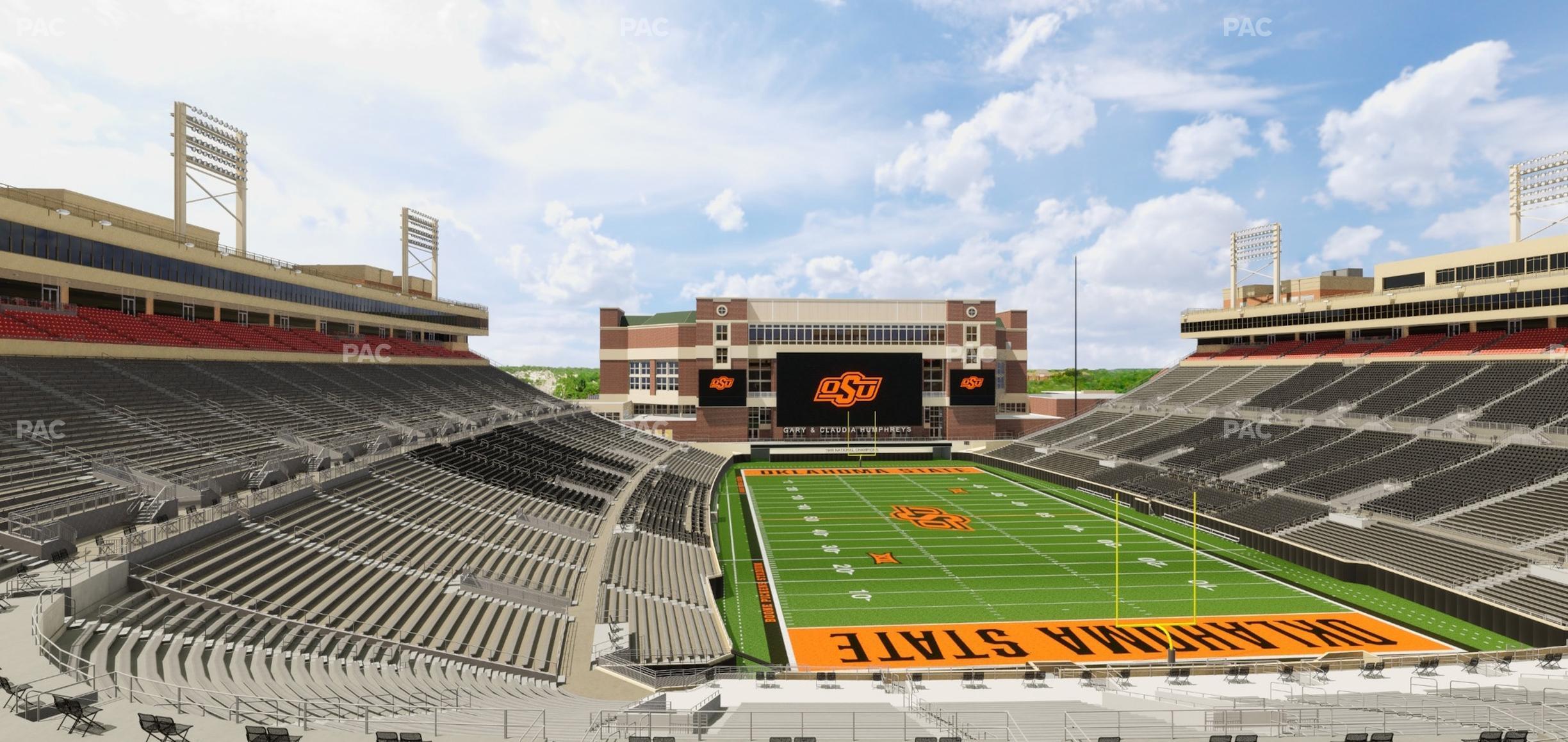 Seating view for Boone Pickens Stadium Section 224