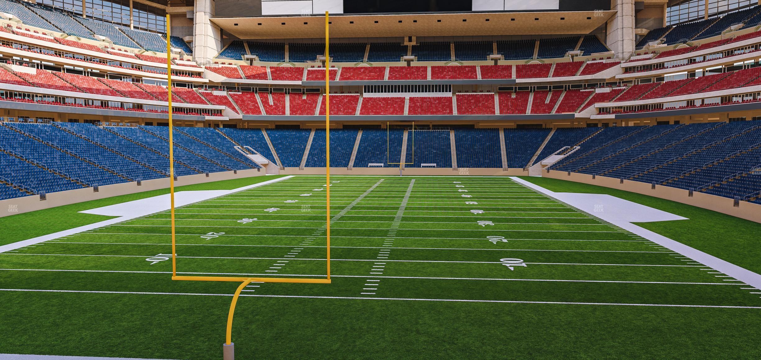 Seating view for NRG Stadium Section 136