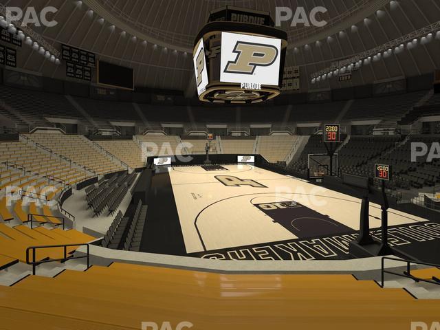 Seating view for Mackey Arena Section Lower 15