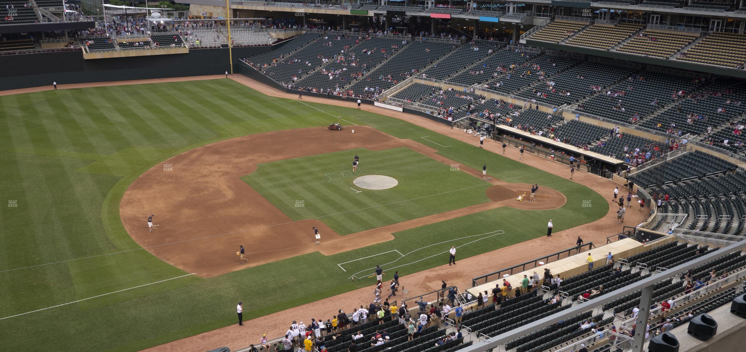 Seating view for Target Field Section 223