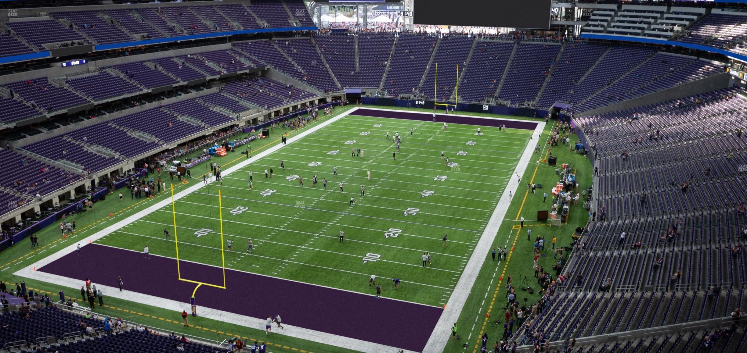 Seating view for U.S. Bank Stadium Section 323