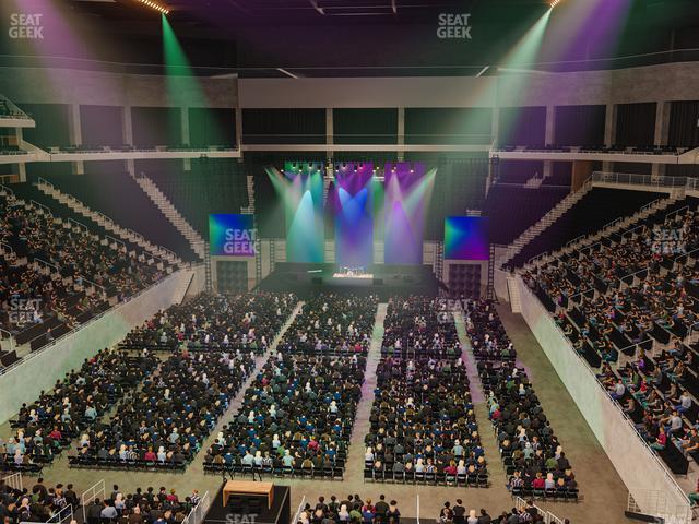 Seating view for Moody Center ATX Section Porch Suite 21