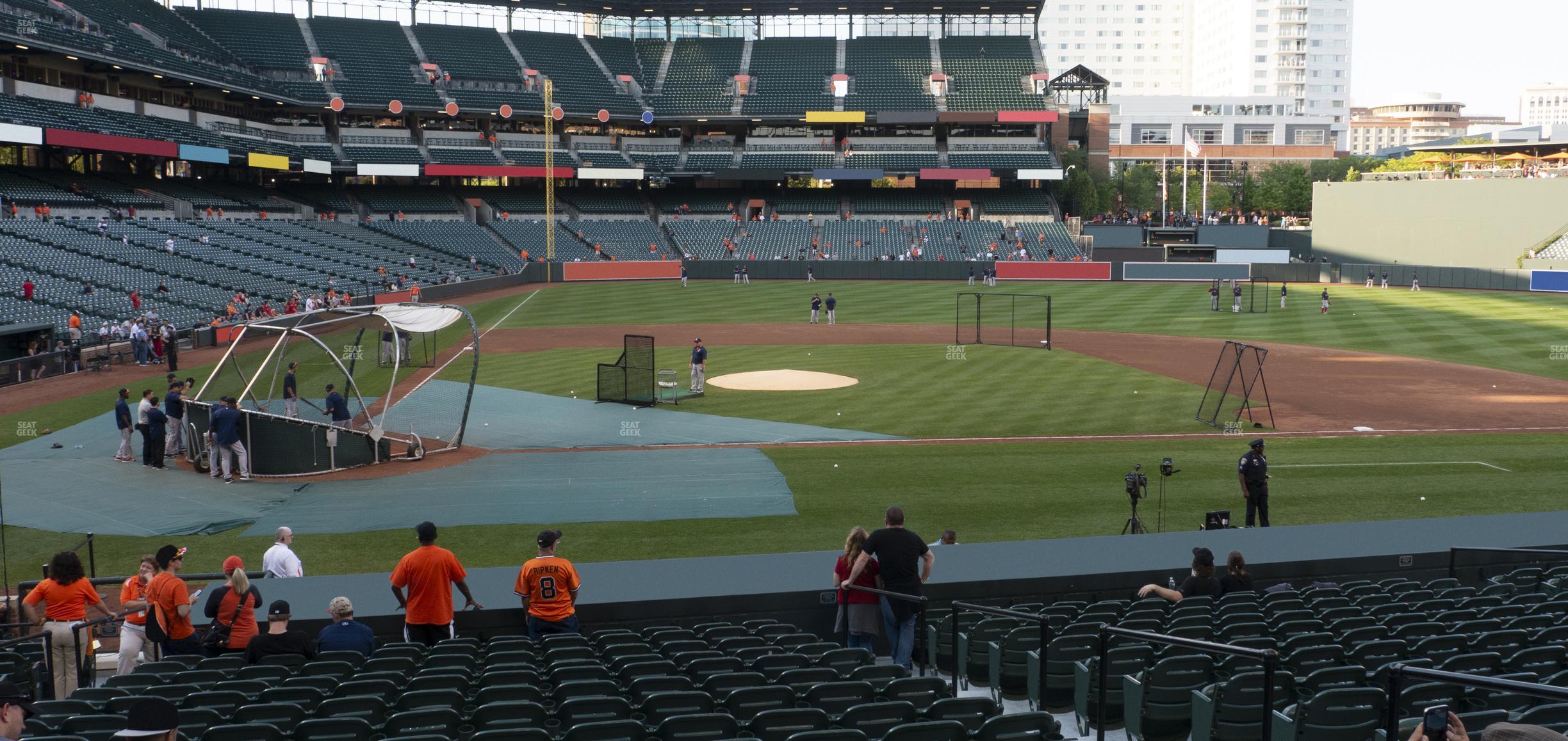 Seating view for Oriole Park at Camden Yards Section 26