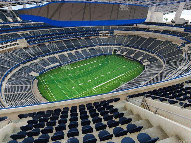 Seating view for SoFi Stadium Section 508