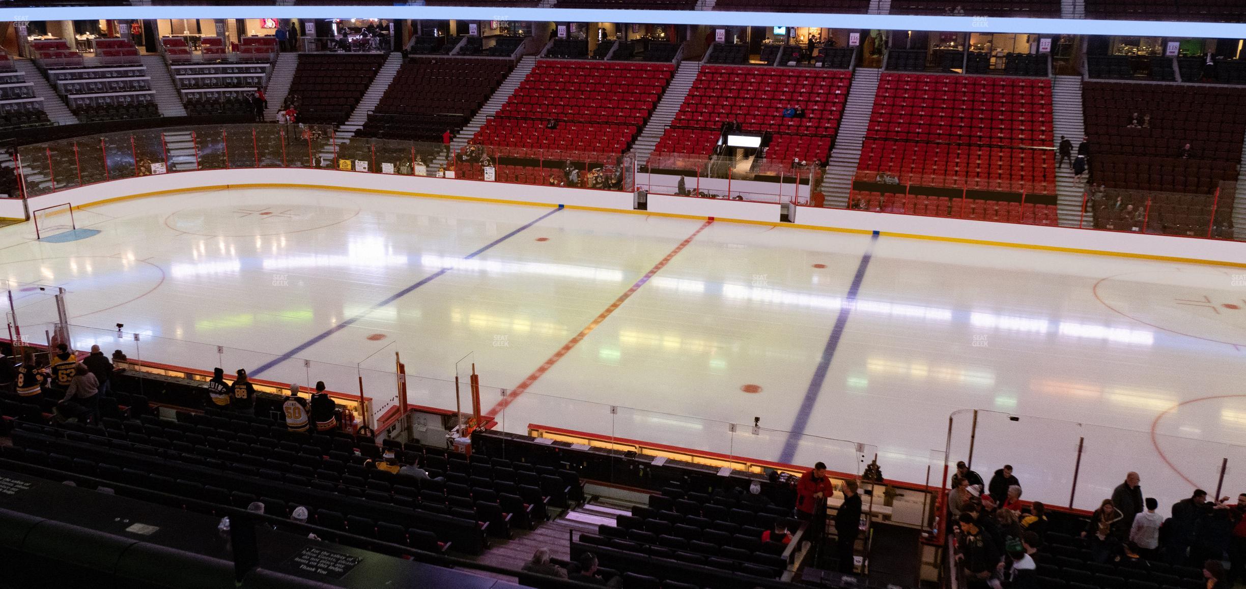 Seating view for Canadian Tire Centre Section 207