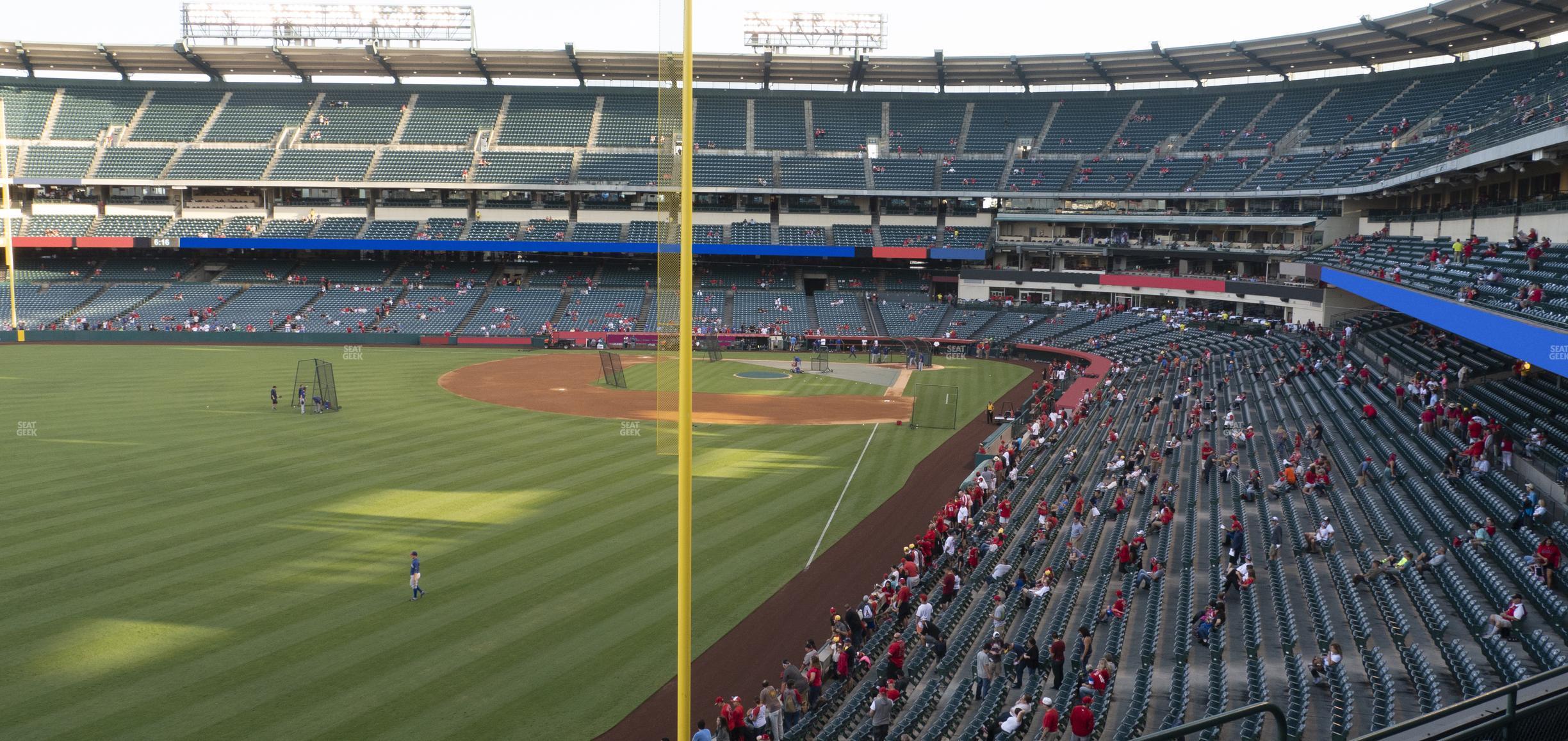 Seating view for Angel Stadium of Anaheim Section 302