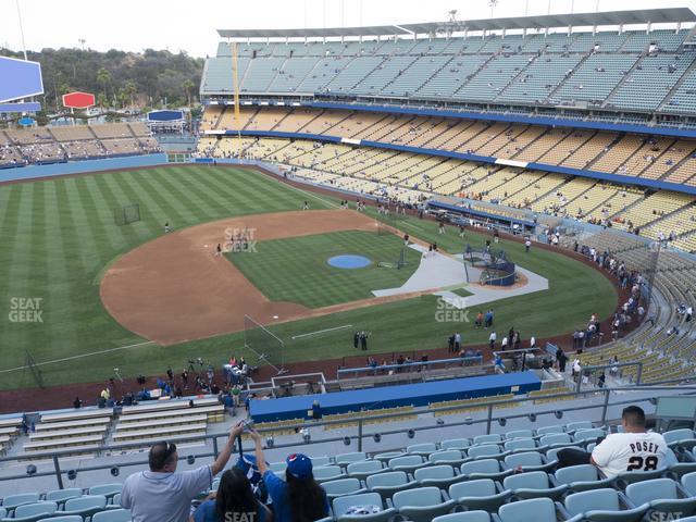 Seating view for Dodger Stadium Section 27 Rs