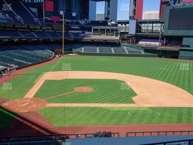 Seating view for Chase Field Section 209