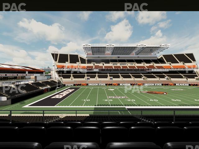 Seating view for Reser Stadium Section West Club 4