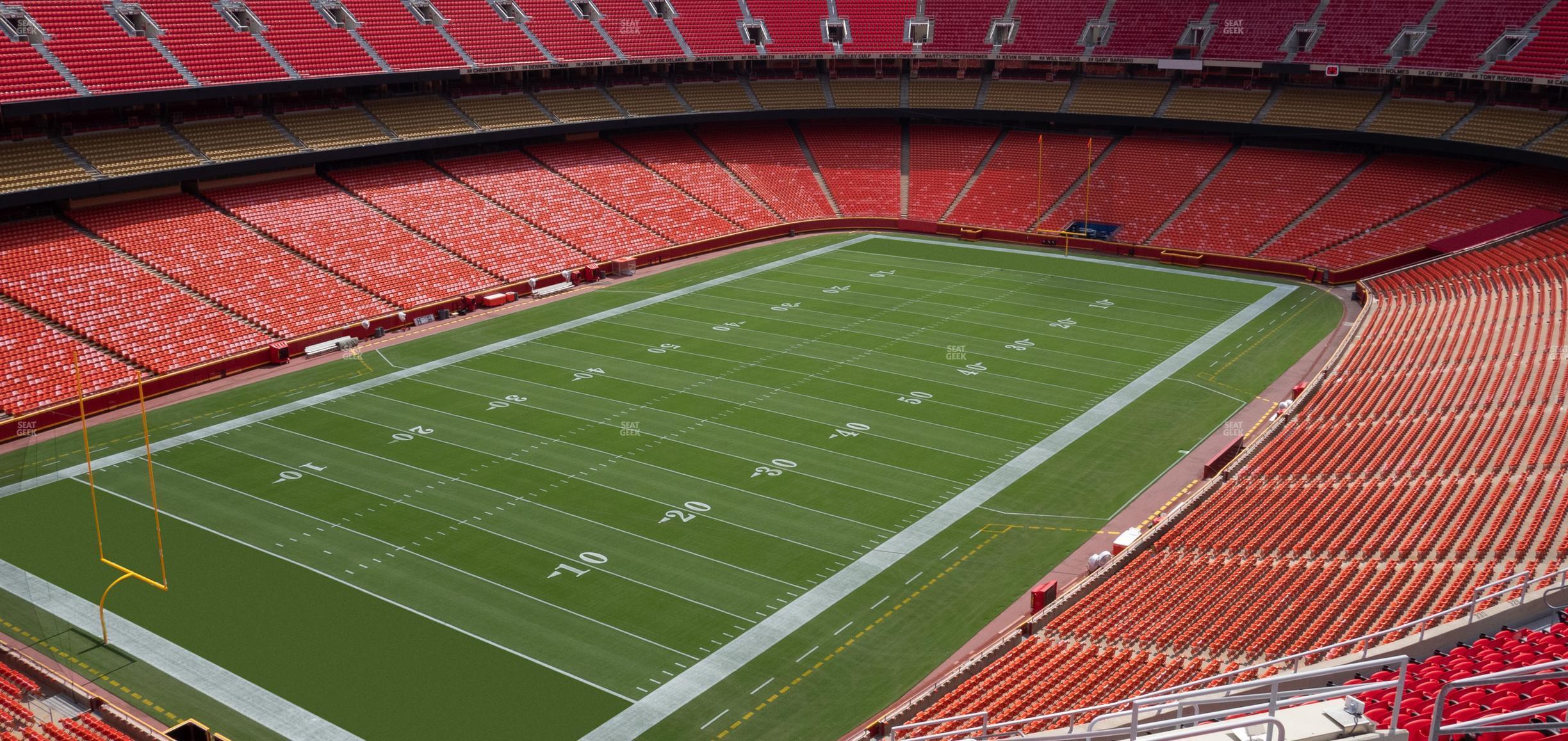 Seating view for GEHA Field at Arrowhead Stadium Section 331