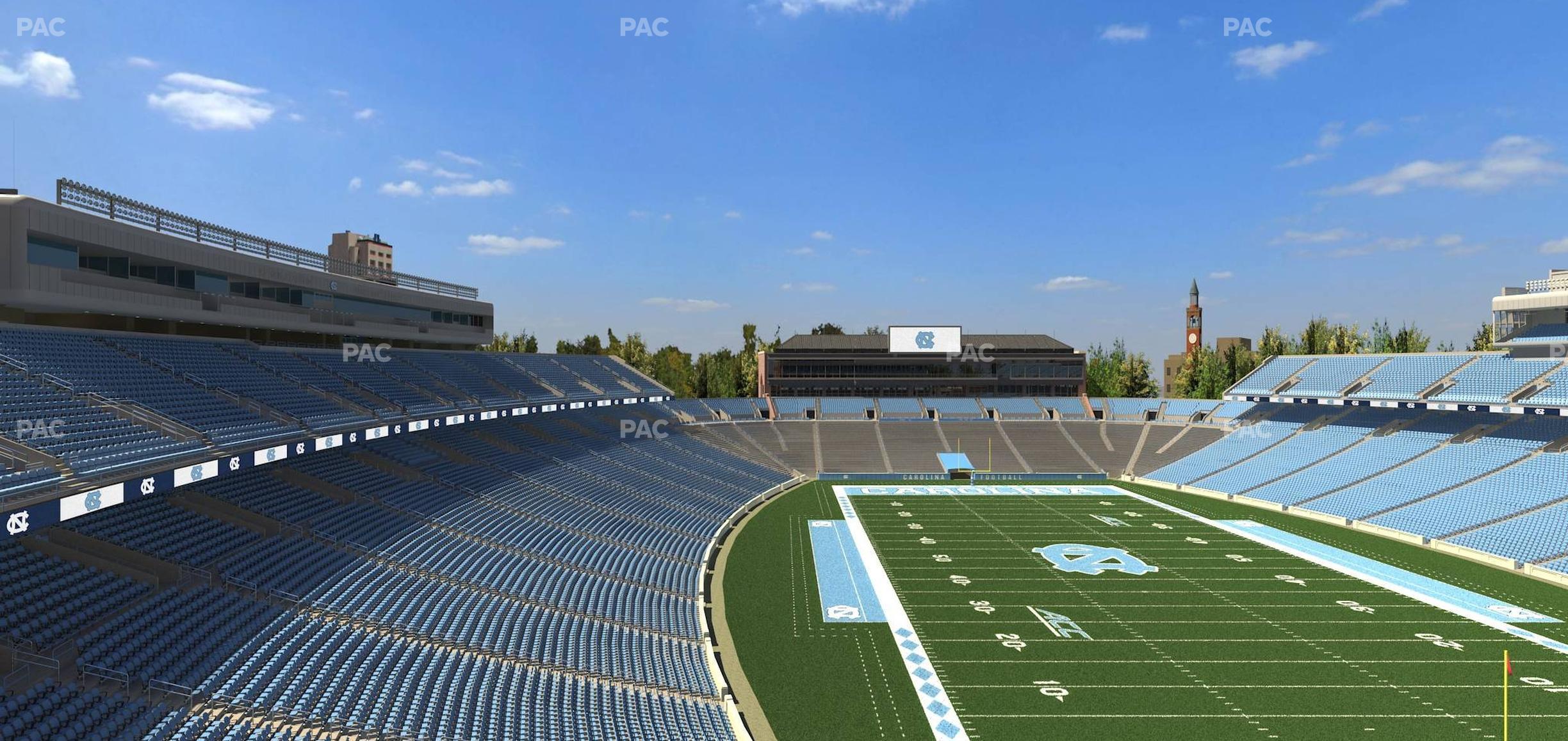 Seating view for Kenan Memorial Stadium Section Suite 1