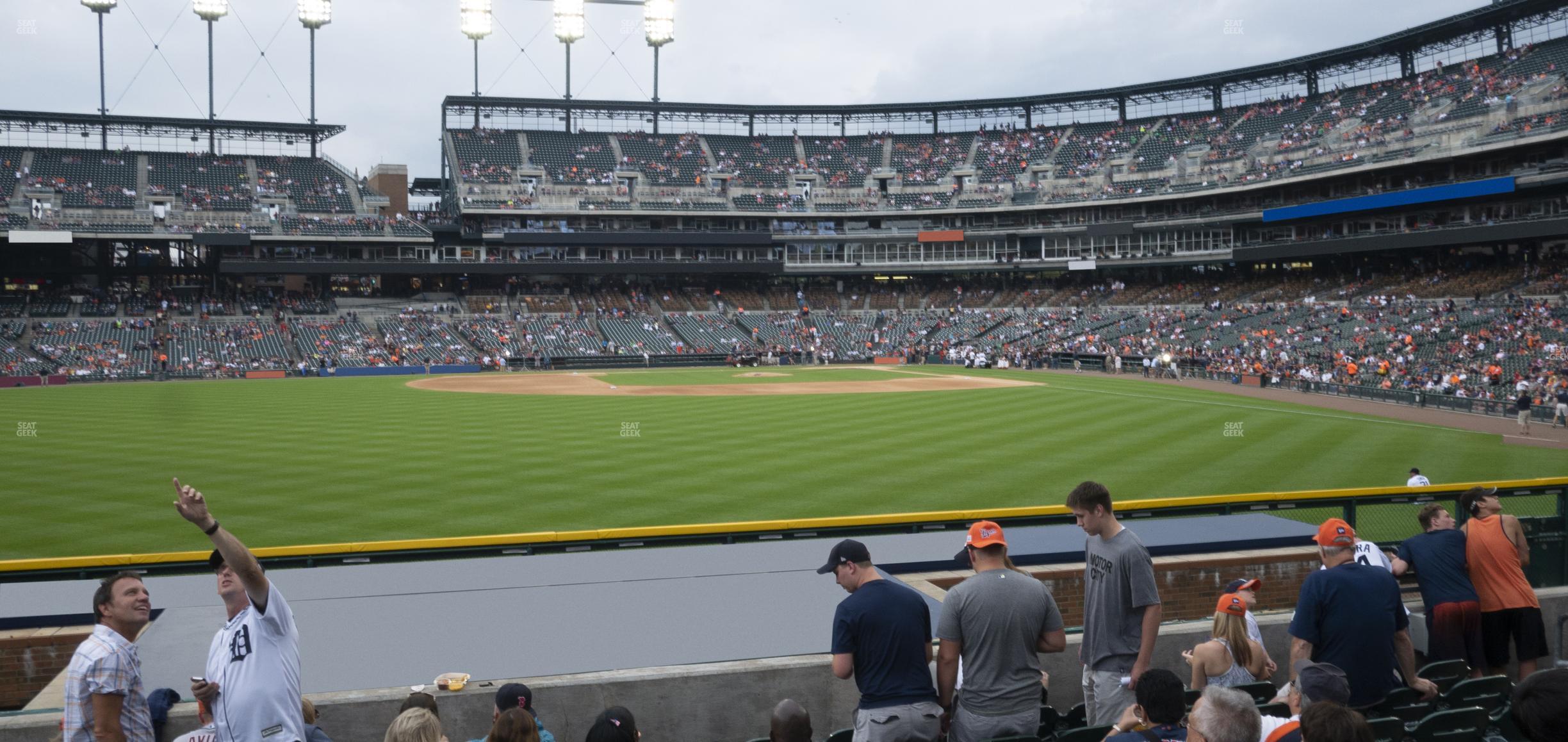 Seating view for Comerica Park Section 149