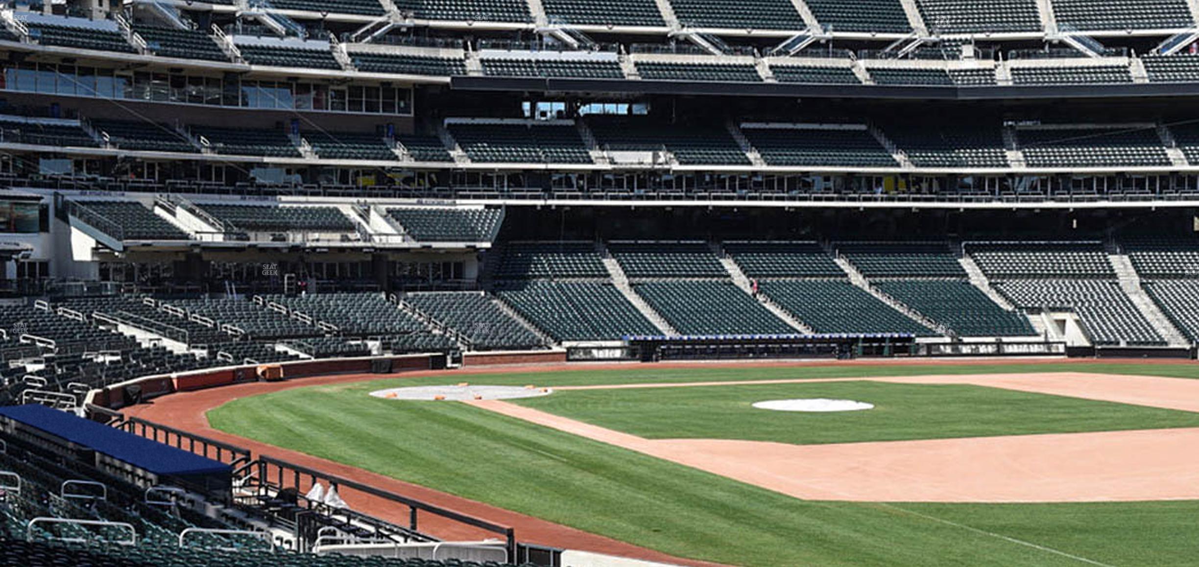 Seating view for Citi Field Section 108