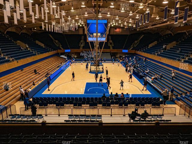 Seating view for Cameron Indoor Stadium Section 2