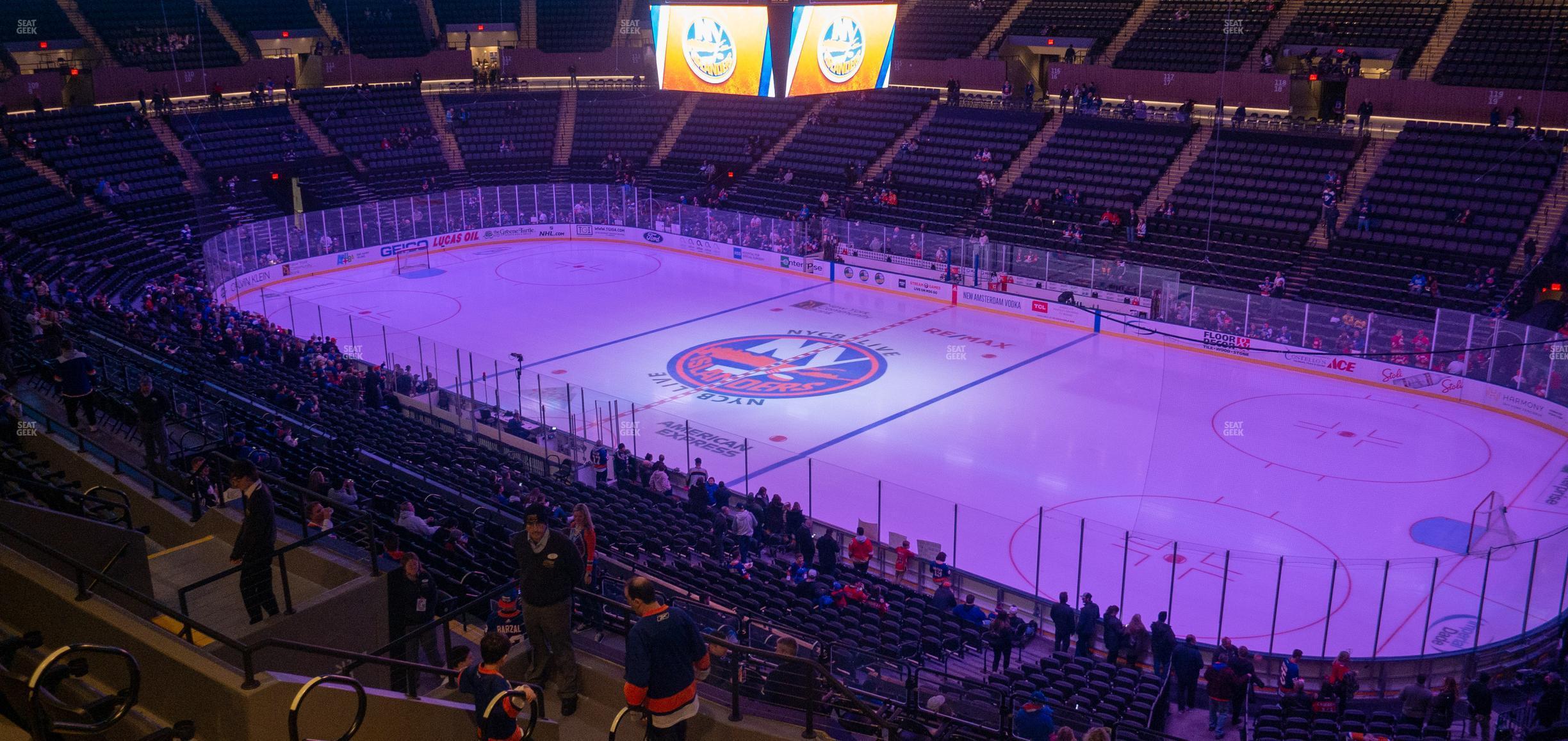 Seating view for Nassau Coliseum Section 239