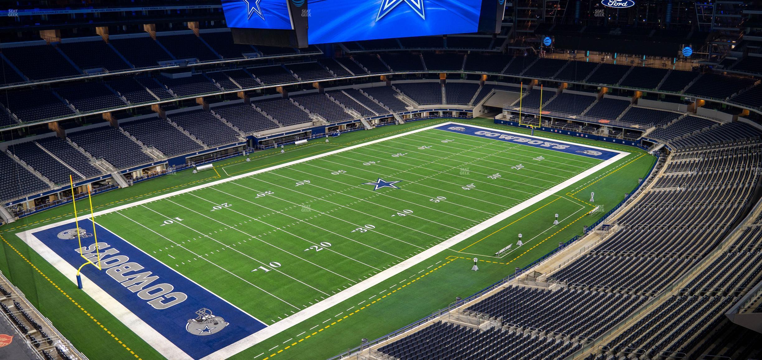 Seating view for AT&T Stadium Section Star Suite 649