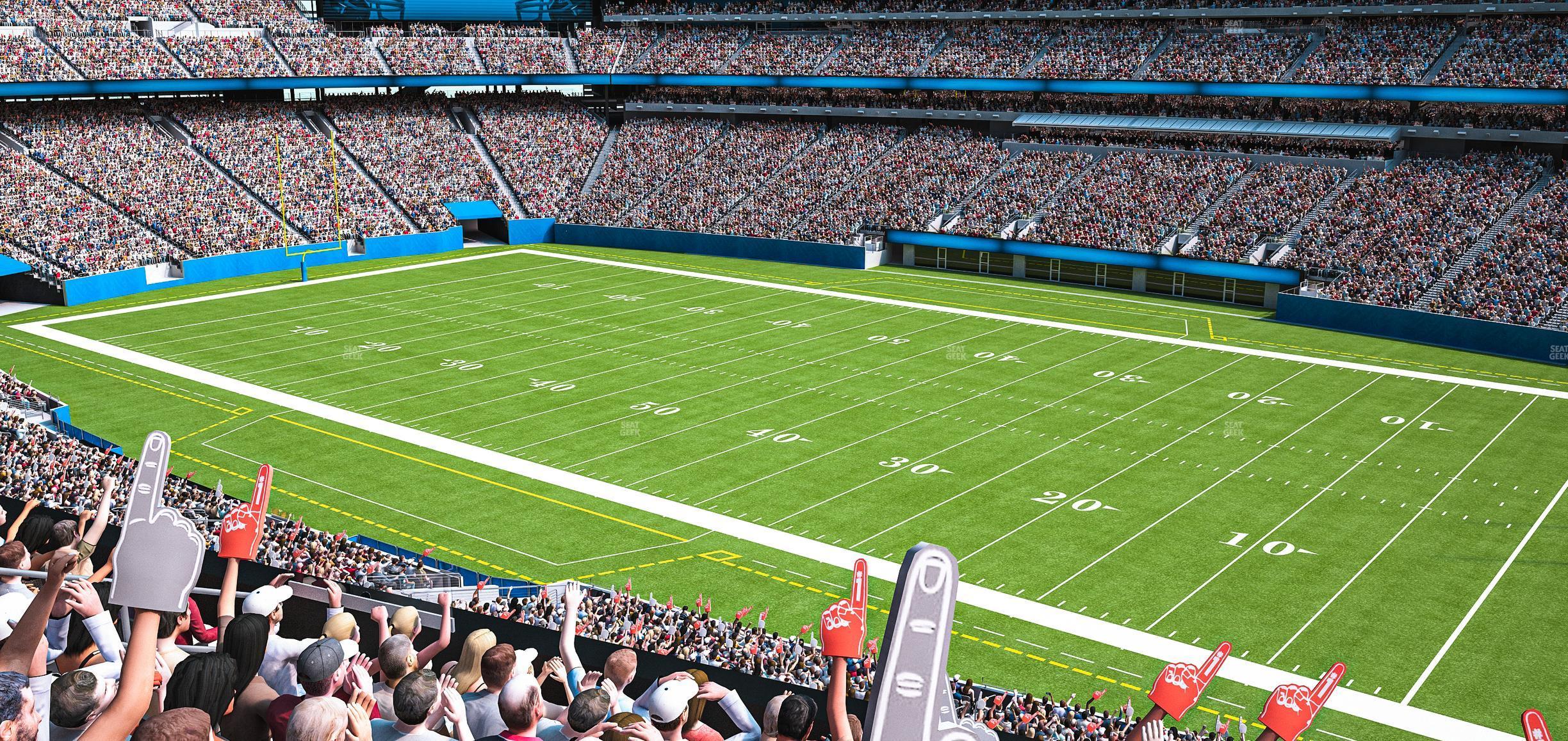 Seating view for MetLife Stadium Section 234