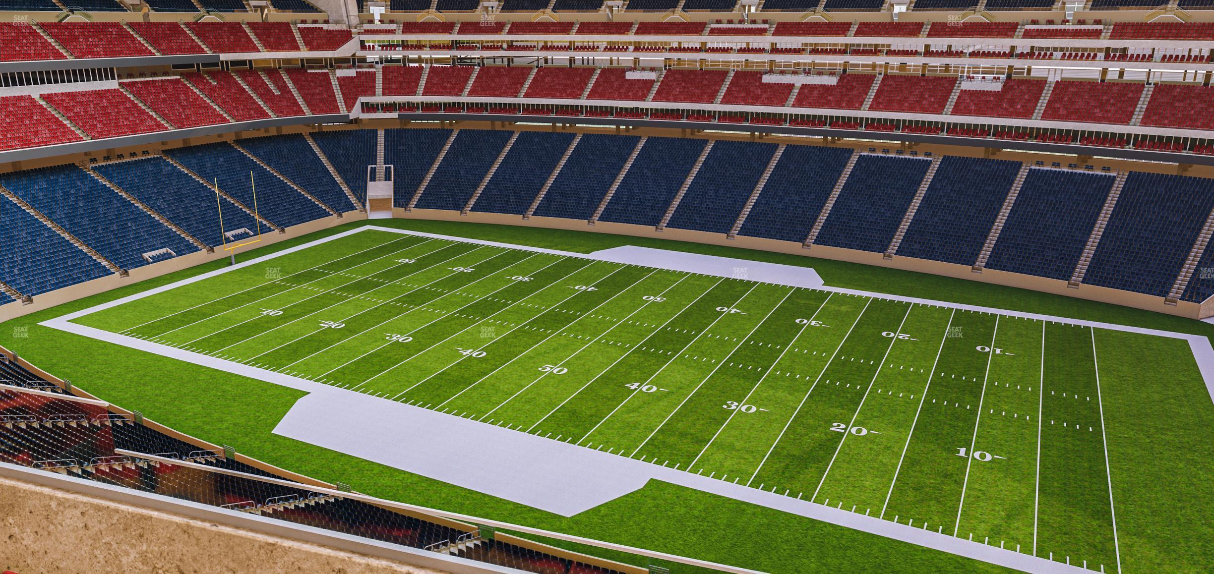 Seating view for NRG Stadium Section 505