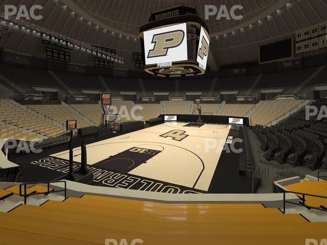 Seating view for Mackey Arena Section Lower 13