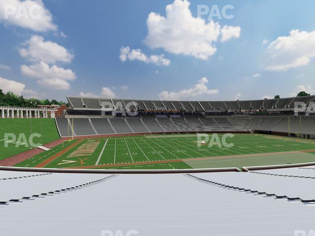 Seating view for Scott Stadium Section 128