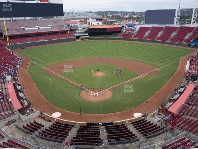 Seating view for Great American Ball Park Section 424