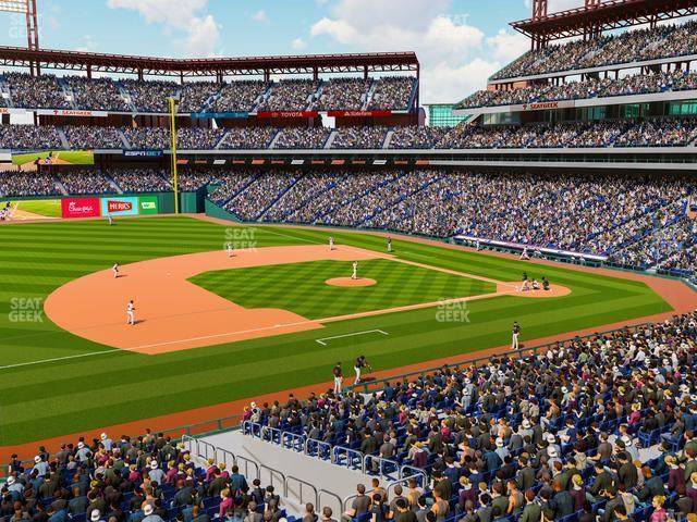 Seating view for Citizens Bank Park Section Suite 15