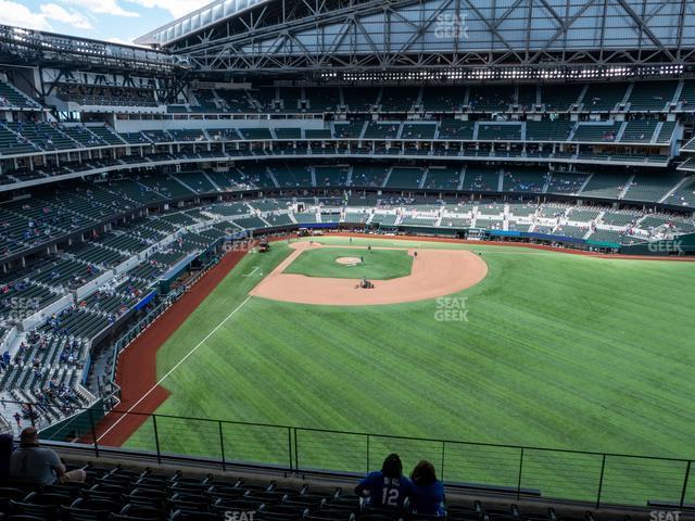 Seating view for Globe Life Field Section 234