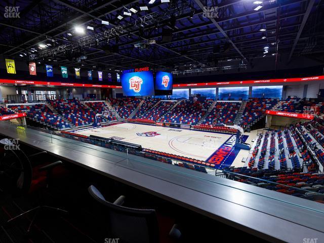 Seating view for Liberty Arena Section Loge Box 1