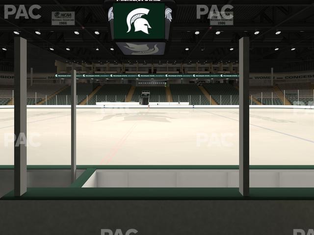 Seating view for Munn Ice Arena Section I