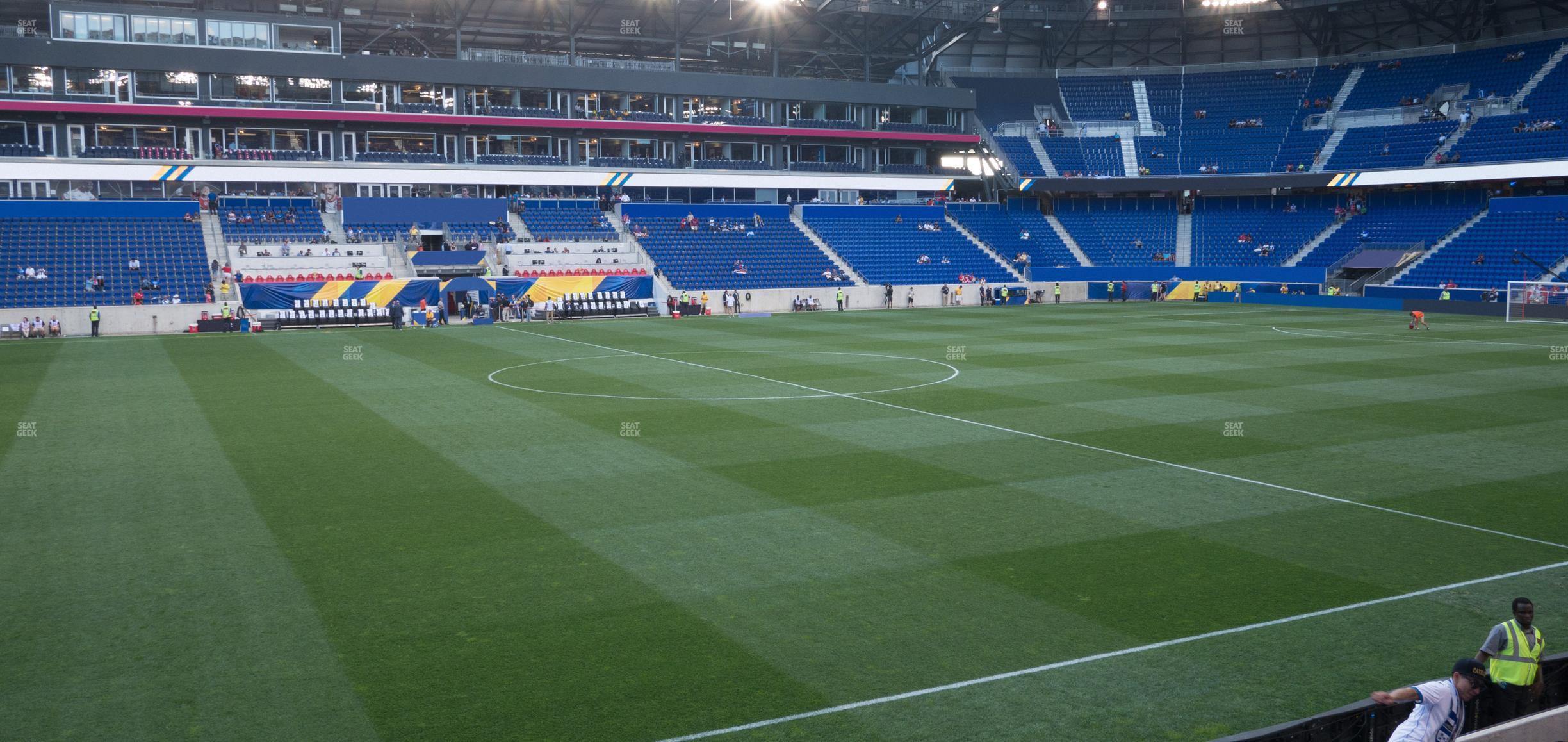 Seating view for Red Bull Arena Section 128