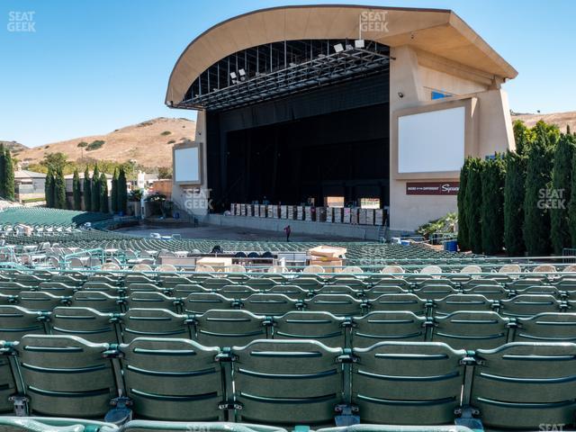 Seating view for North Island Credit Union Amphitheatre Section Middle 201