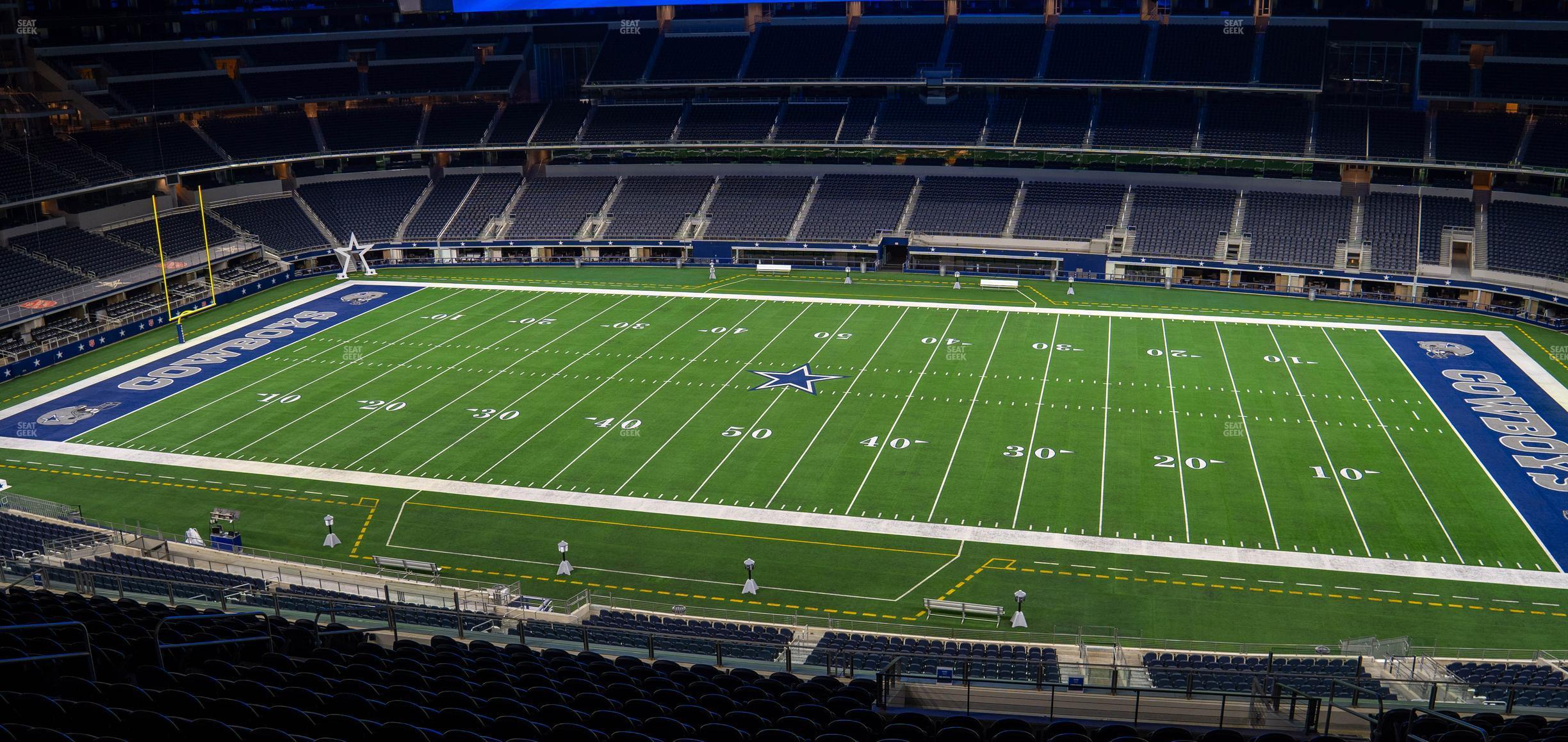 Seating view for AT&T Stadium Section Silver Suite 485