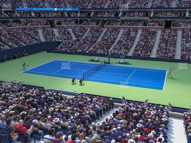 Seating view for Arthur Ashe Stadium Section Suite 215