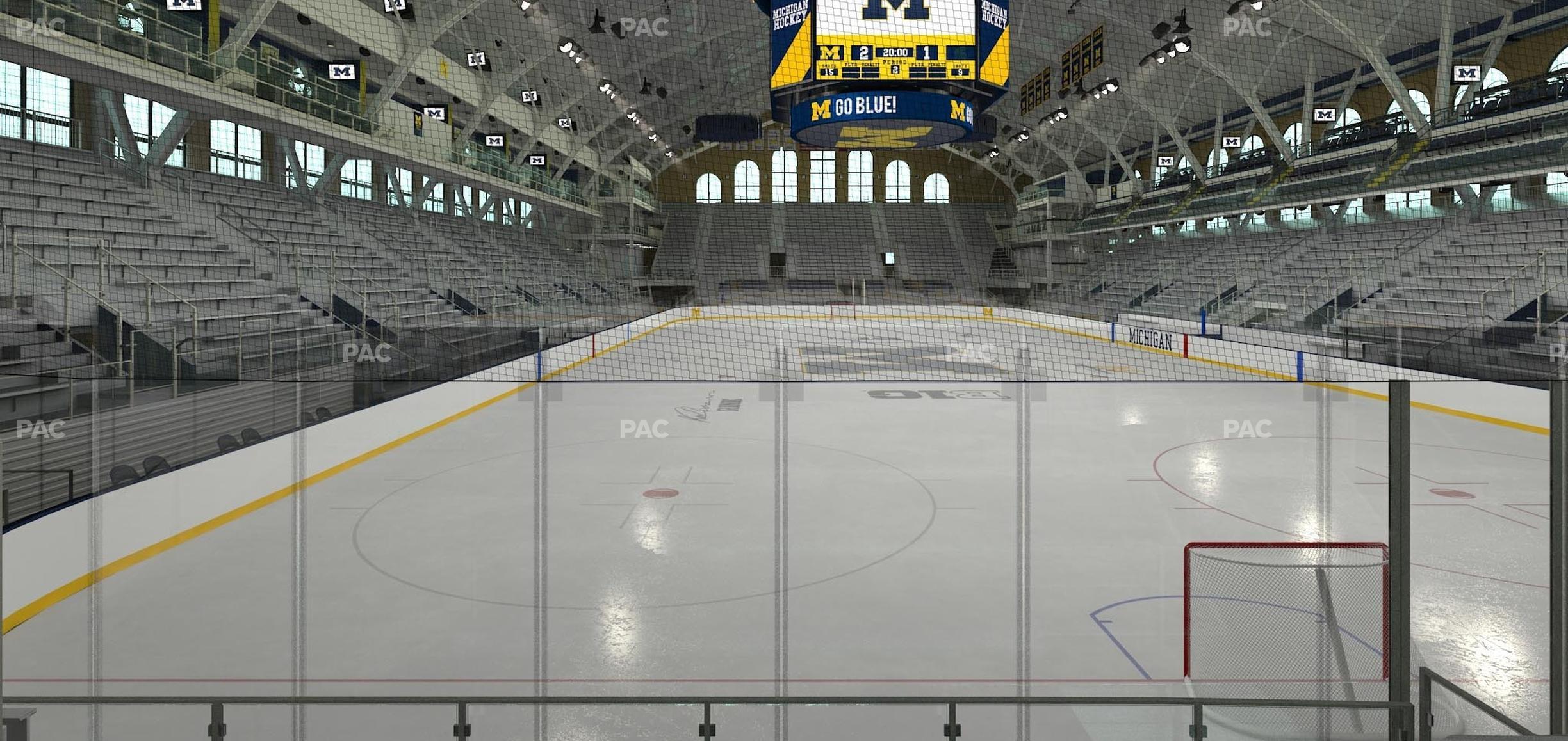 Seating view for Yost Arena Section 11