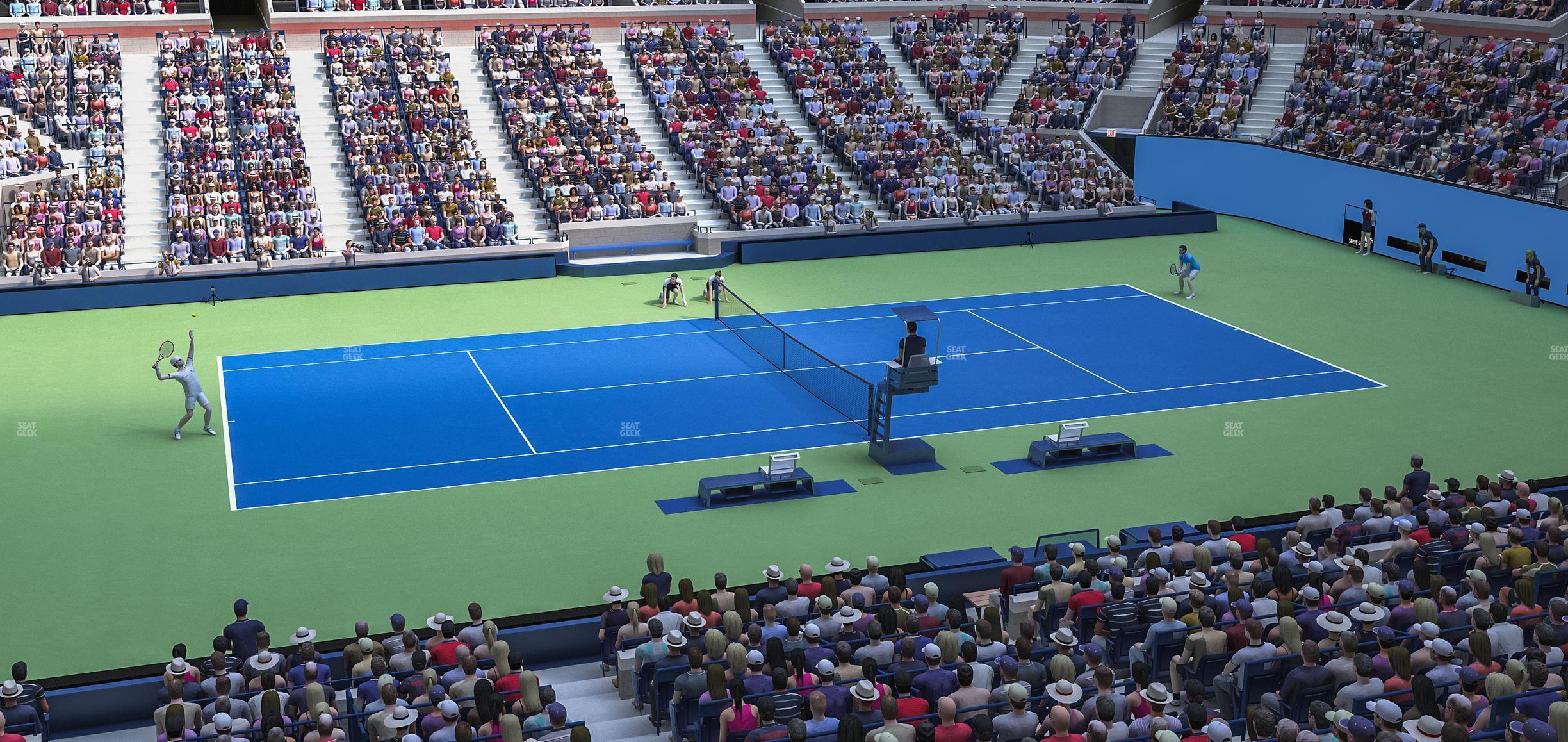 Seating view for Arthur Ashe Stadium Section Suite 234