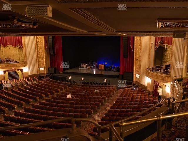 Seating view for Orpheum Theatre - Memphis Section Mezzanine Right