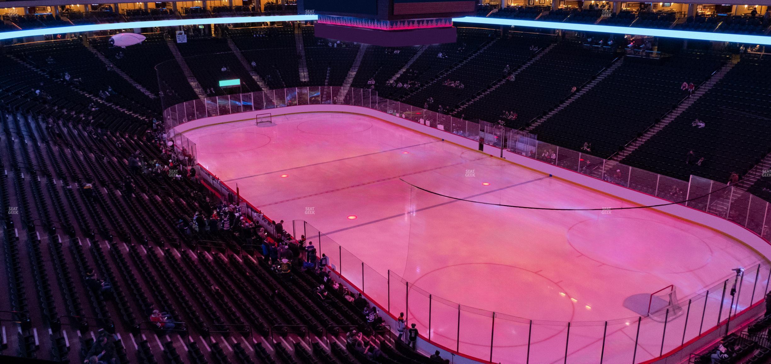 Seating view for Xcel Energy Center Section Club 20