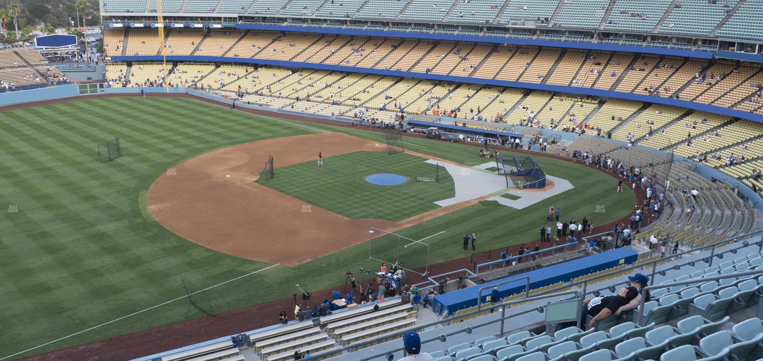 Seating view for Dodger Stadium Section 35 Rs