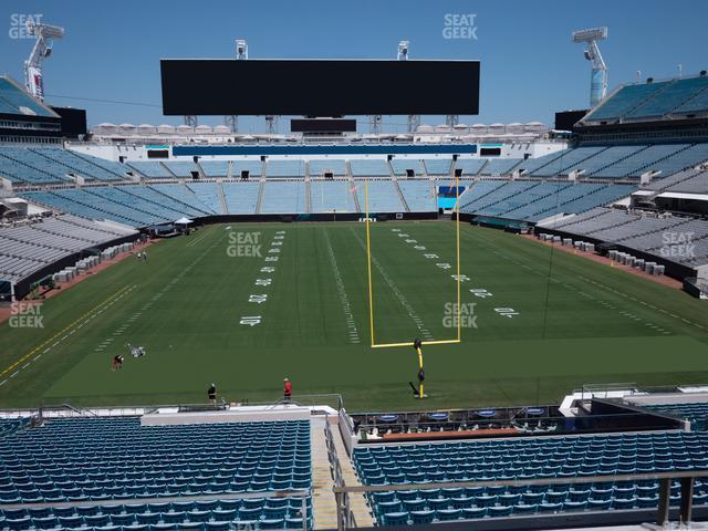 Seating view for EverBank Stadium Section Terrace Suite 5