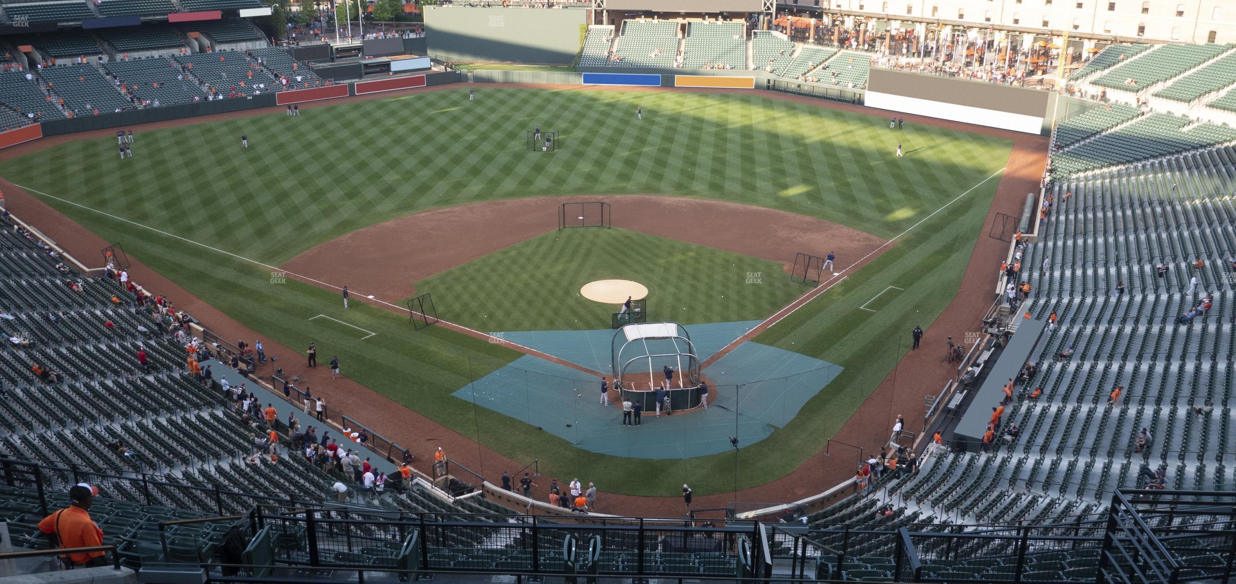 Seating view for Oriole Park at Camden Yards Section 336