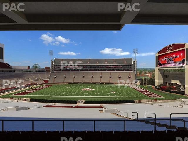 Seating view for Davis Wade Stadium Section 106