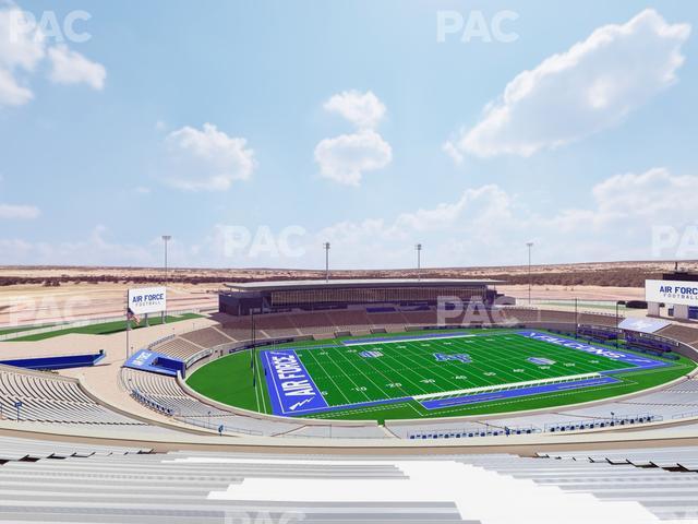 Seating view for Falcon Stadium Section U 11