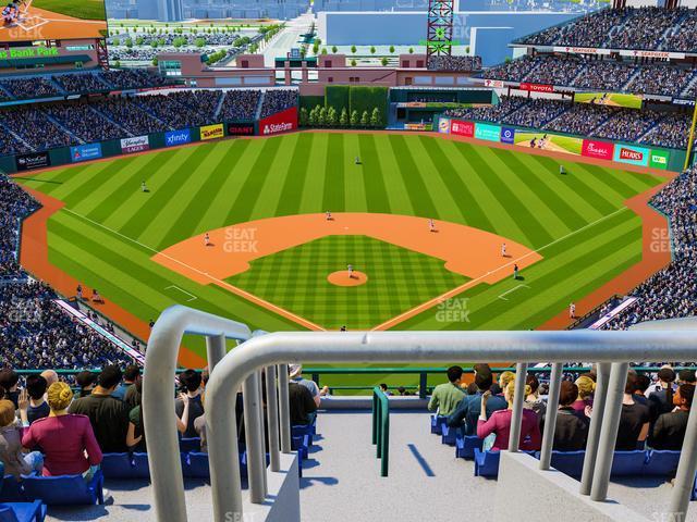 Seating view for Citizens Bank Park Section 420 V