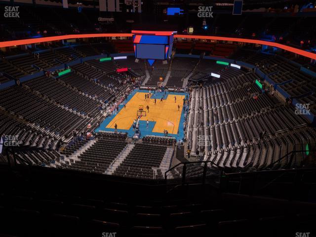 Seating view for Paycom Center Section 315