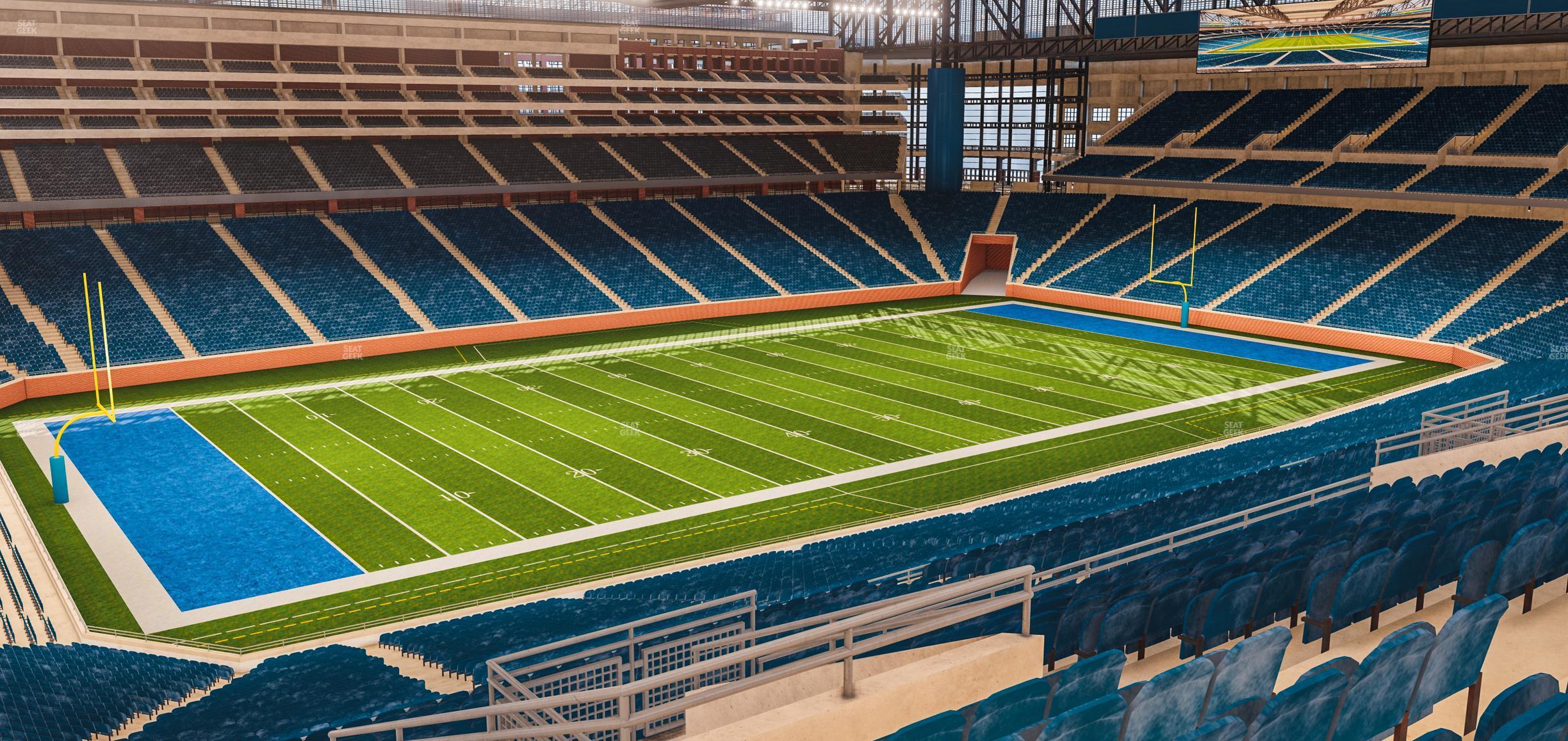 Seating view for Ford Field Section 326