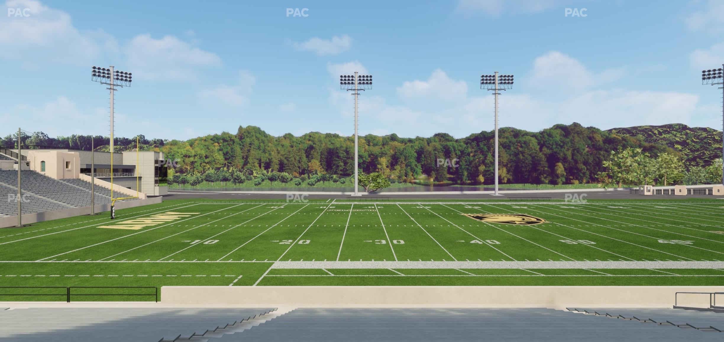 Seating view for Michie Stadium Section 14