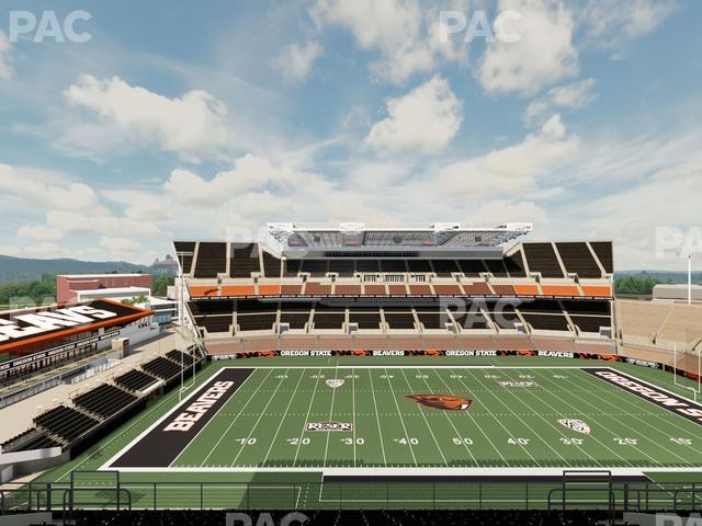 Seating view for Reser Stadium Section 334